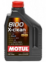 MOTUL 8100 X-clean 5W-40 масло моторное, кан.2л