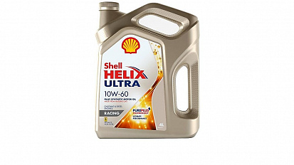 Shell Helix Ultra Racing 10W-60 масло моторное, кан.4л