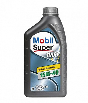 Mobil Super 1000 X1 15W-40 масло моторное, кан.1л