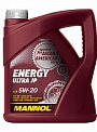 MANNOL ENERGY ULTRA JP 5w20 масло моторное, синт., канистра 4л