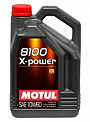 MOTUL 8100 X-POWER 10W-60 масло моторное, кан.4л