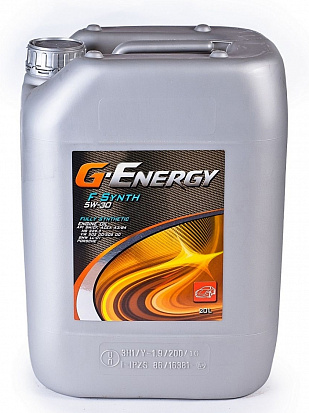 G-Energy F Synth 5W-30 масло моторное синт., канистра 20л