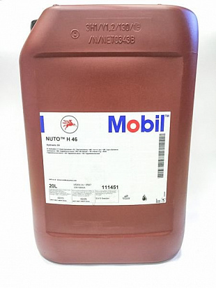 MOBIL NUTO H 46 масло гидравлическое, канистра 20л