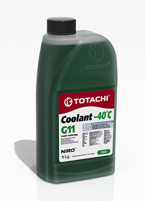TOTACHI NIRO Coolant Green -40°C G11 антифриз канистра 1 кг