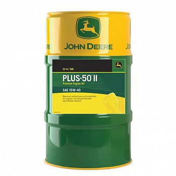 John Deere Plus-50 II 15W40 масло моторное, бочка 209л