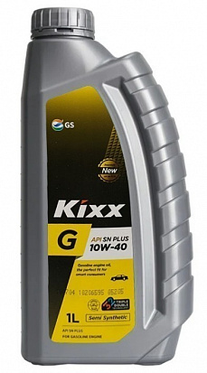 KIXX G 10W40 SN/CF масло мотороное п/синт., канистра 1л