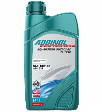 ADDINOL Aquapower Outboard 4T 1040 1L масло для лодочных моторов