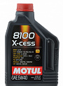 MOTUL 8100 X-cess 5W-40 масло моторное, кан.2л