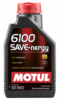 MOTUL 6100 SAVE-NERGY 5w30 A5/B5 1л. синт./Technosynthese/ (масло моторное)