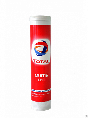 TOTAL MULTIS EP 1 универсальная литиево-кальциевая смазка, туба 0,4 кг