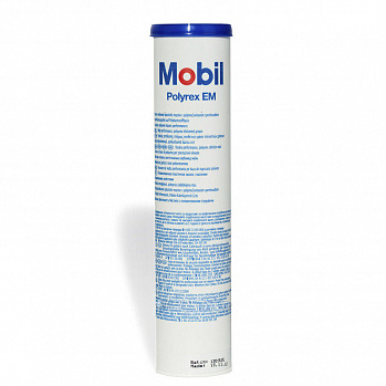 MOBIL Polyrex EM смазка шарико- и роликоподшипников электромоторов, туба 0,39 кг