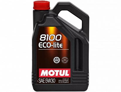 MOTUL 8100 ECO-LITE 5w30 SN/GF  5л. СИНТЕТИКА (для бензиновых японских а/м), (масло моторное)