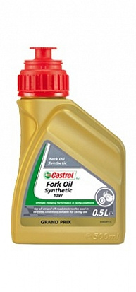 Castrol Synthetic Fork Oil 10W масло для демпферов подвески, кан.0,5л