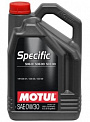 MOTUL Specific 506 01 506 00 503 00 0W-30 масло моторное, кан.5л