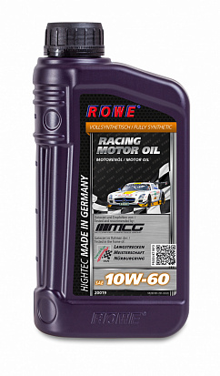 ROWE Hightec Racing Motor Oil SAE 10W-60 масло моторное, кан.1л