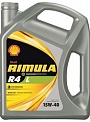 Shell Rimula R4 L 15W-40 масло моторное, кан.4л