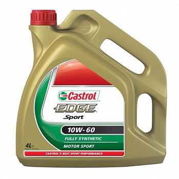 Castrol EDGE SPORT 10W-60 SL/CF масло моторное синтетическое, канистра 4л