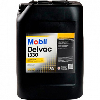 MOBIL Delvac 1330 масло моторное мин., для дизельных двигателей, канистра 20л