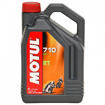 MOTUL 710 2T масло моторное, кан.4л