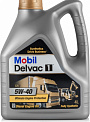 MOBIL Delvac 1 5w40 масло моторное синт. для дизельных двигателей, канистра 4л