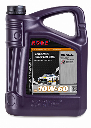 ROWE Hightec Racing Motor Oil SAE 10W-60 масло моторное, кан.5л