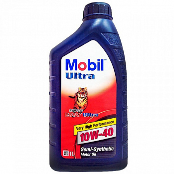 MOBIL Ultra10w-40 канистра 1л, масло моторное