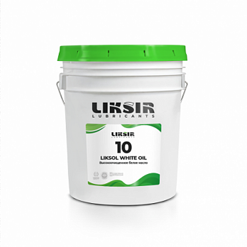 Высокоочищенное белое масло LIKSIR WHITE OIL 10 (20л)