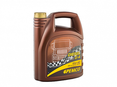 PEMCO DIESEL G-4 SHPD 15W-40 масло моторное, канистра 5л