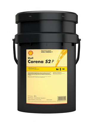 SHELL CORENA S2 P 150 масло для поршневых воздушных компрессоров, канистра 20л SHELL CORENA S2 P 150 масло для поршневых воздушных компрессоров, канистра 20л