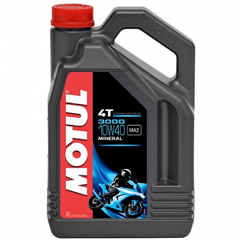MOTUL 3000 4T 10W-30 масло моторное, кан.4л MOTUL 3000 4T 10W-30 масло моторное, кан.4л