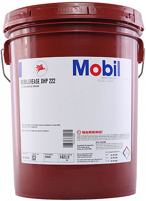 MOBIL Grease XHP-222 высококачественная смазка на основе литиевого комплекса, ведро 18 кг