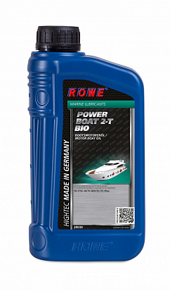 ROWE HIGHTEC POWER BOAT 2-T BIO масло моторное, кан.1л