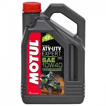 MOTUL ATV UTV EXPERT 4T 10W-40 масло моторное, кан.4л