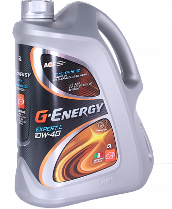 G-Energy Expert L 10W-40 масло моторное п/синт., канистра 5л