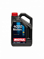 MOTUL 4000 Motion 15W-50 масло моторное, кан.5л