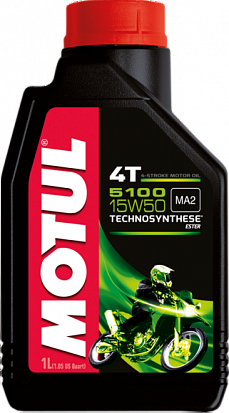 MOTUL 5100 4T 15W-50 масло моторное, кан.1л MOTUL 5100 4T 15W-50 масло моторное, кан.1л
