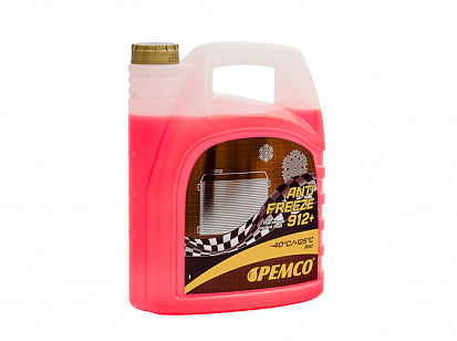 PEMCO Antifreeze 912+ (-40) антифриз красный, канистра 5л
