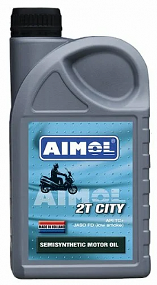 AIMOL 2T City масло моторное п/синт., канистра 1л