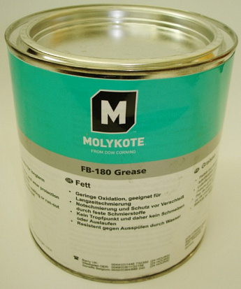 Пластичная смазка Molykote FB-180, банка 1 кг