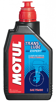 MOTUL TRANSLUBE EXPERT 75W-90 масло трансмис. для редукторов подвесных лодочных двигателей, кан.1л