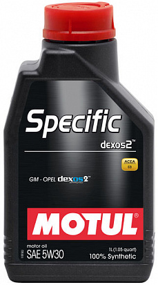 MOTUL Specific dexos2 5W-30 масло моторное, кан.1л
