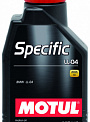 MOTUL Specific LL-04 5W-40 масло моторное, кан.1л