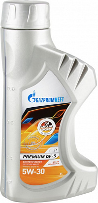 Gazpromneft Premium GF-5 5W-30 масло моторное синт., канистра 1л