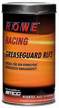 ROWE HIGHTEC Racing Greaseguard RLF2 высокотехнологичная смазка для подшипников колес а/м, 1 кг
