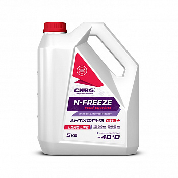 C.N.R.G. N-Freeze Red Carbo G12+ антифриз, кан. 5 кг.