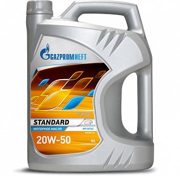 Gazpromneft Standard 20W-50 масло моторное мин., канистра 5л