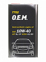 MANNOL O.E.M. CHEVROLET, OPEL 10w40 масло моторное, синт.,  металл. канистра 4л