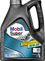 Mobil Super 1000 X1 15W-40 масло моторное, кан.4л