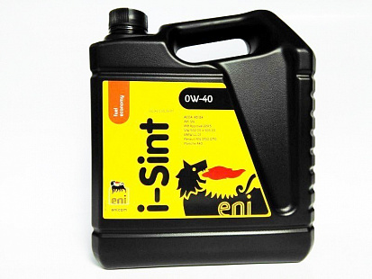 AGIP/ENI I-SINT 0w40 A3/B4 SN  [BMW LL-01, MB 229.5 и др.] масло моторное, синт., канистра 5л